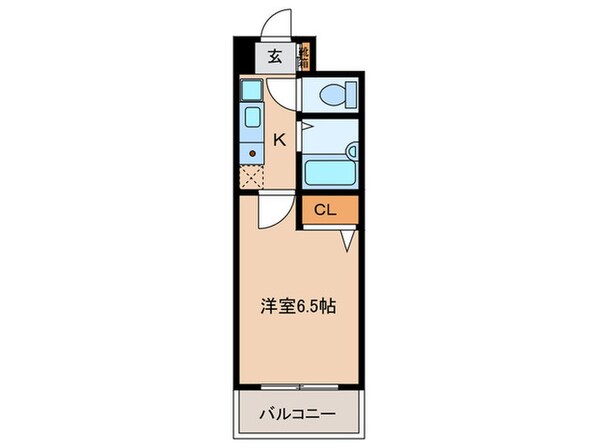 HOPE CITY 天神橋 C棟の物件間取画像